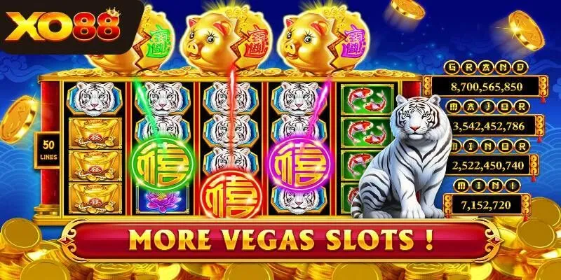 Giao diện rực rỡ và bắt mắt của nổ hũ 90