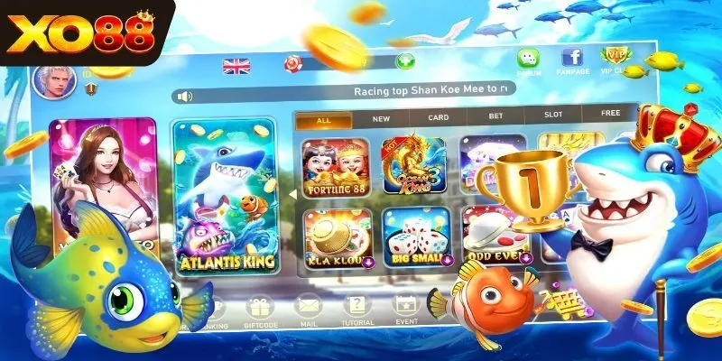 Trải nghiệm Lucky Fishing tại XO88
